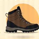 Iconic image of a sturdy hiking boot